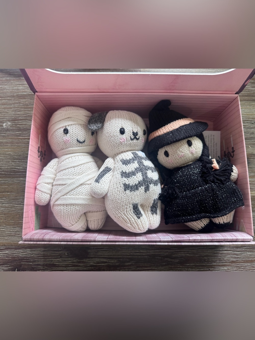 NWT sold out Cuddle & kind Halloween baby Witch Mummy skeleton set Cuddle + kind